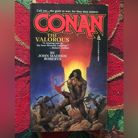 Conan the Valorous by John Maddox Roberts TOR Trade Paperback - Picture 1 of 4